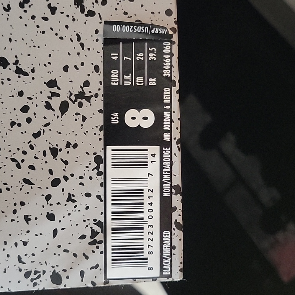 Air Jordan 6 retro